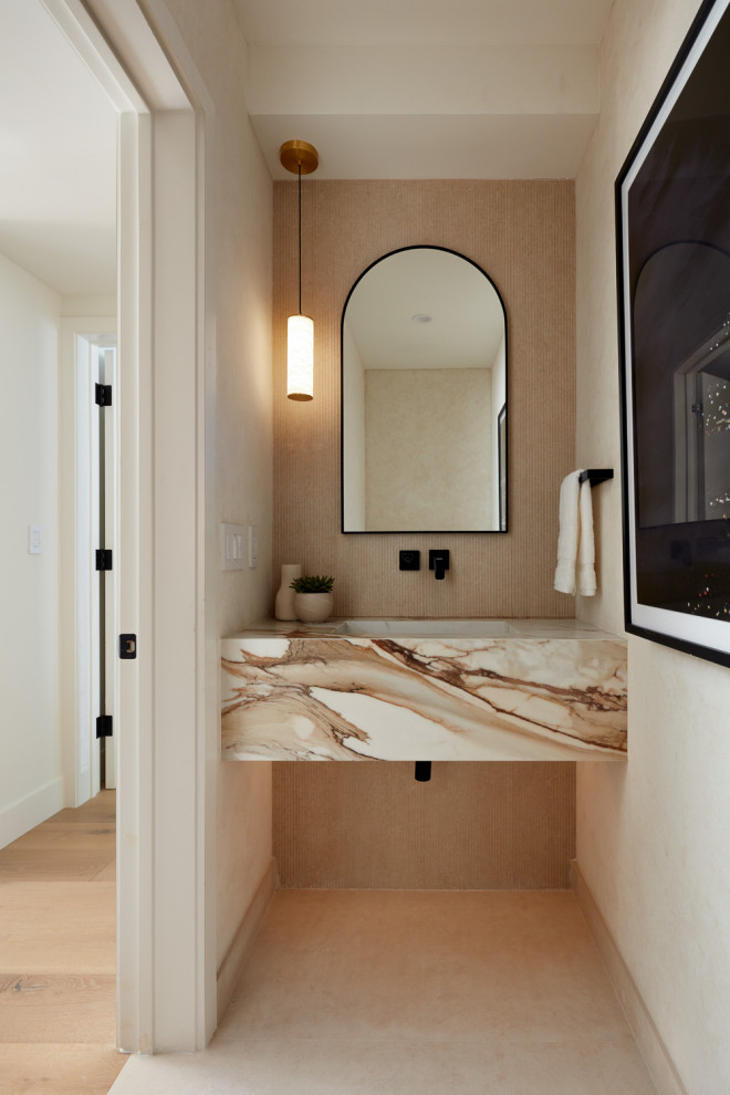 Taupe tile project