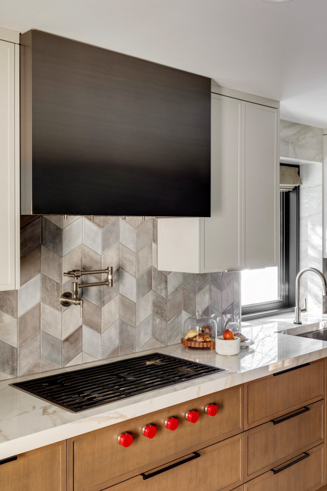 Chevron tile project