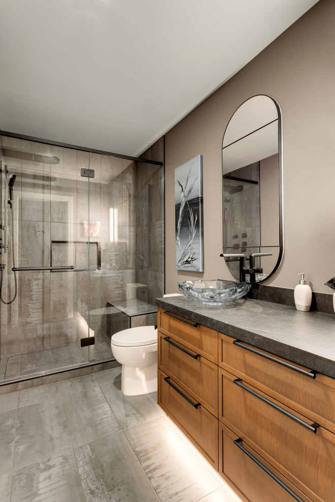 Concrete Look tile project