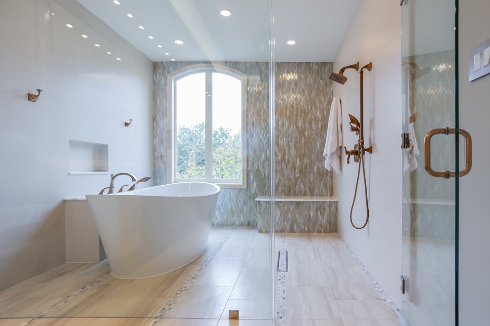 Tranquil Spa Master Bathroom Remod