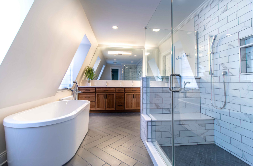 Chevron tile project