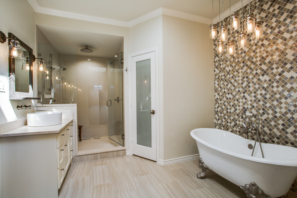 Glass Look tile project