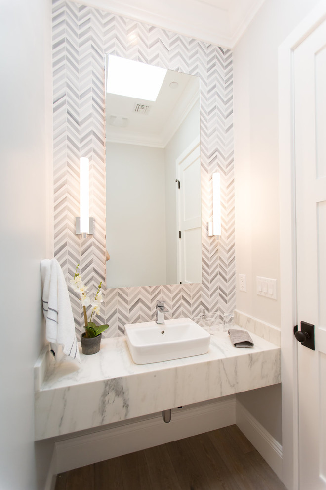Chevron tile project