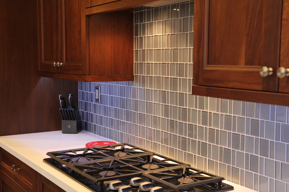 Transitional Walnut Kitchen Remodel
