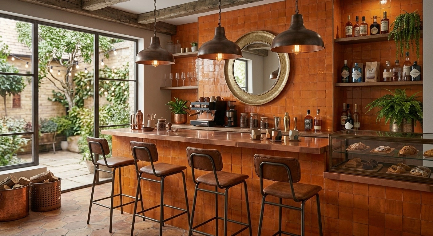 Orange tile ideas