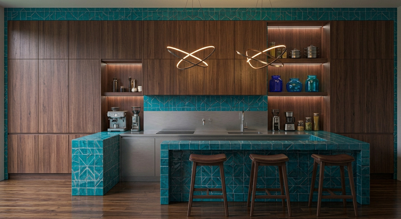 Turquoise tile ideas
